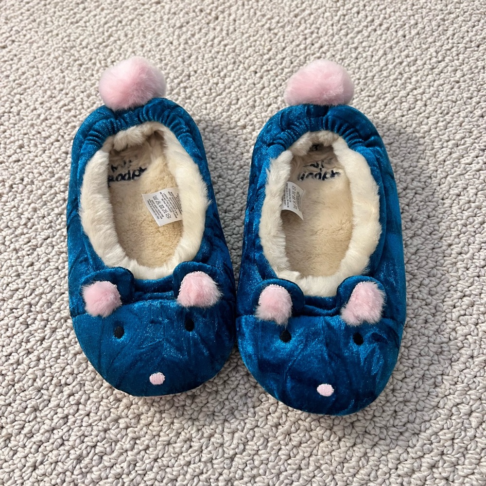 Mini Boden - Girls Mouse Slippers